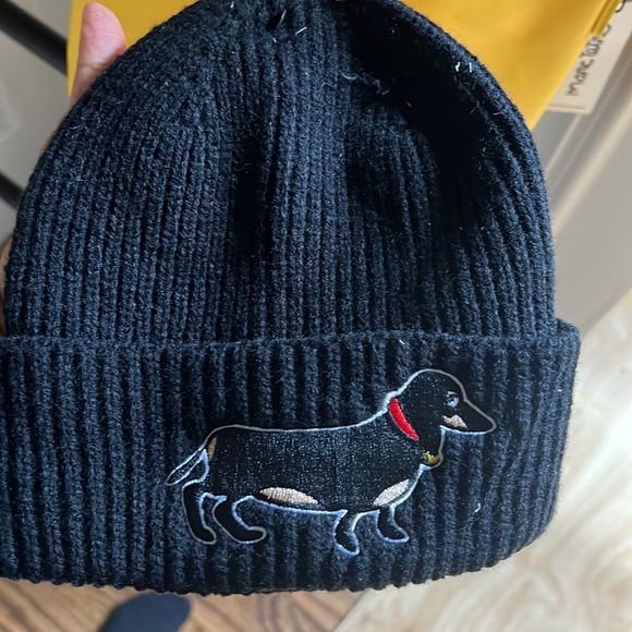 NWT Marc Tetro Dachshund Yellow Purse with matching hat - Picture 6 of 8